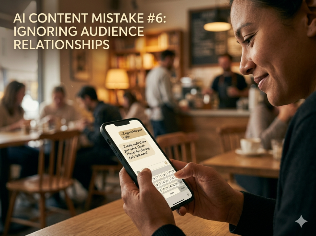 AI Content Mistake #6: Ignoring Audience Relationships