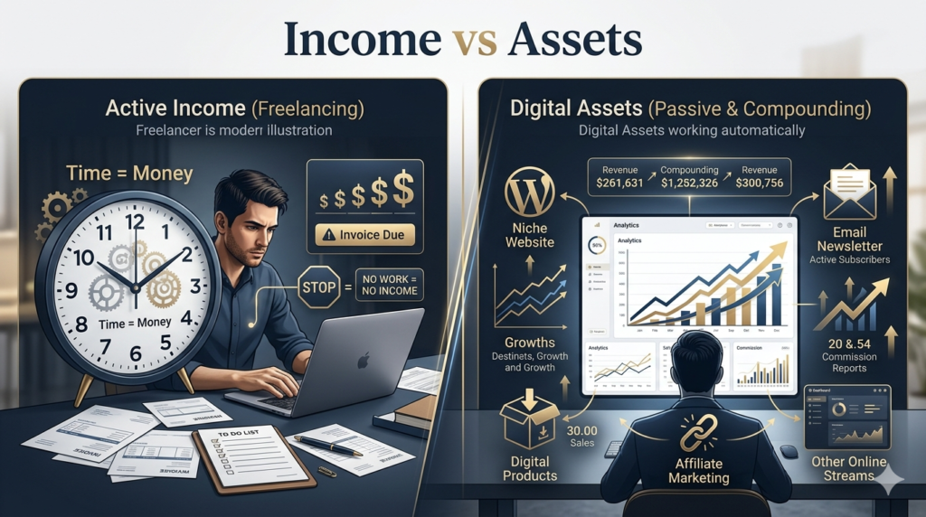 The Difference Between Income and Assets
