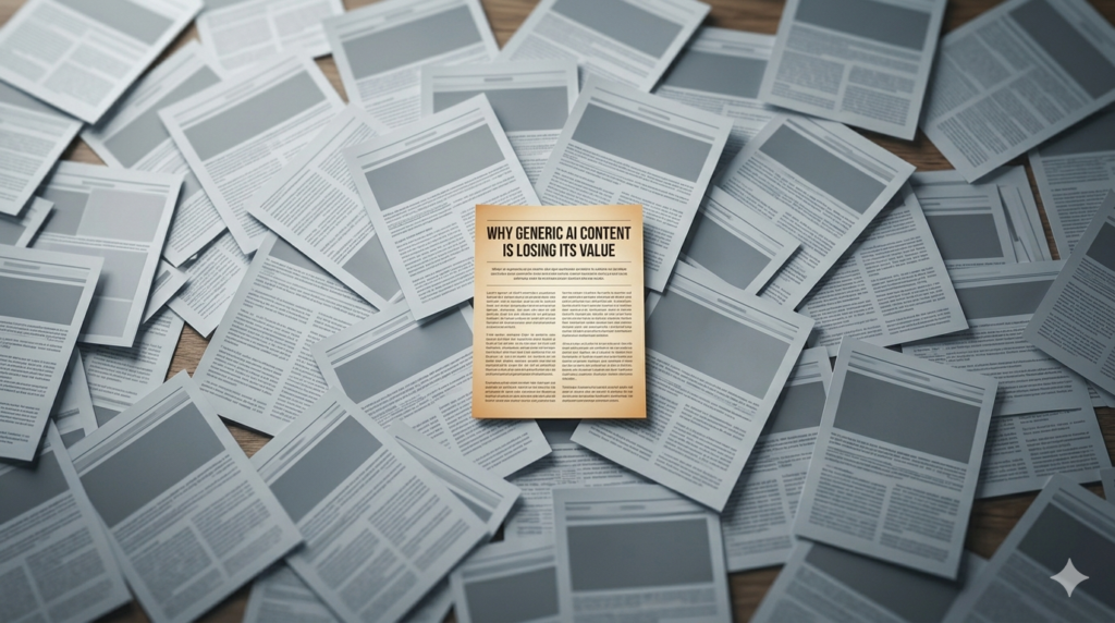 Why Generic AI Content Is Losing Its Value