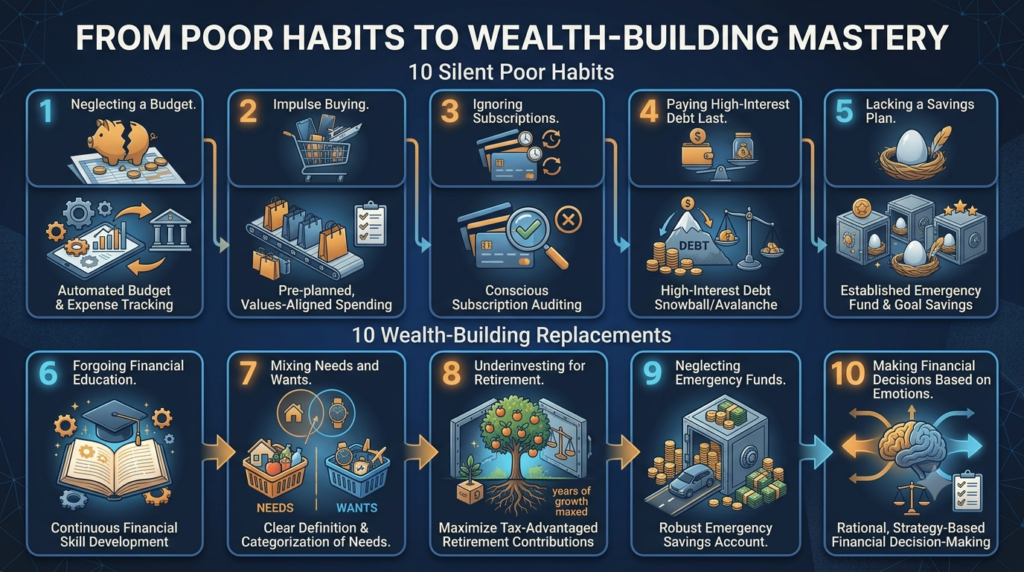 The 10 Silent Habits That Keep People Poor