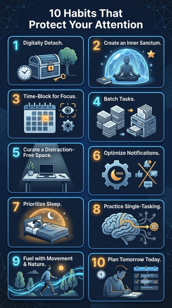 10 Powerful Habits That Protect Your Attention