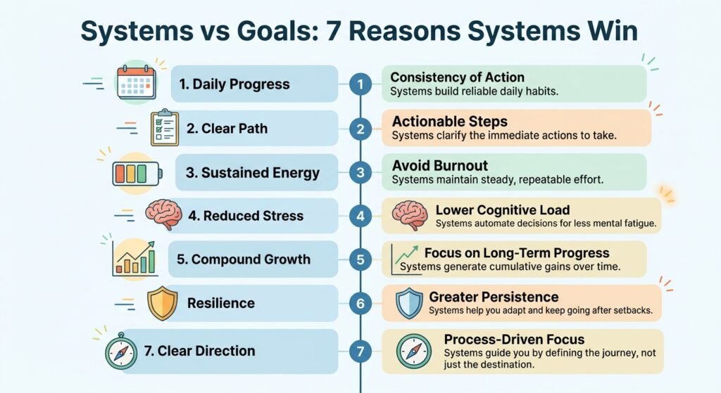 7 Reasons Systems Beat Goals