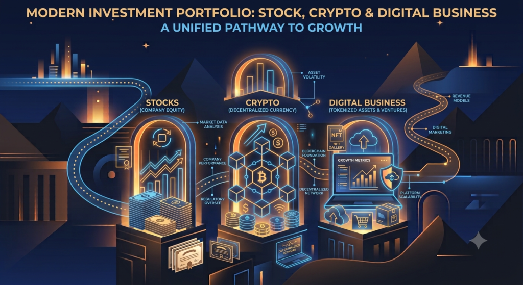 Stocks vs Crypto vs Digital Assets