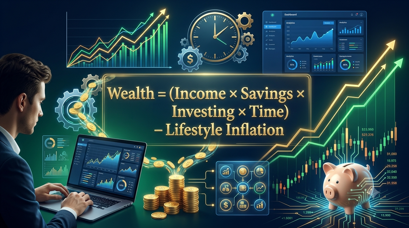 The Wealth Formula: 5 Powerful Steps to Build Real Wealth (Before It's Too Late)